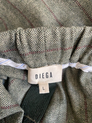 DIEGA Striped Trousers Size M-L