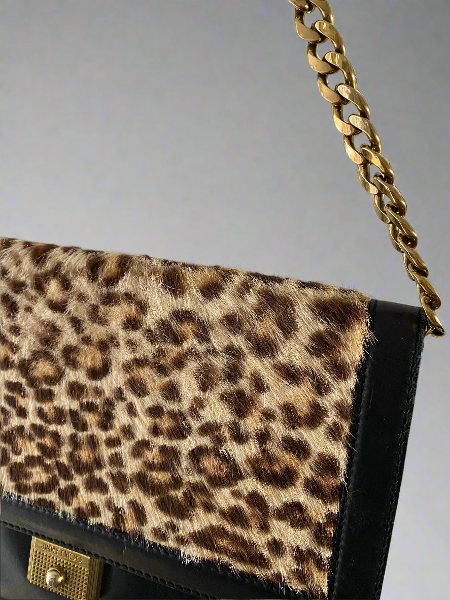 JIMMY CHOO Leopard Bag