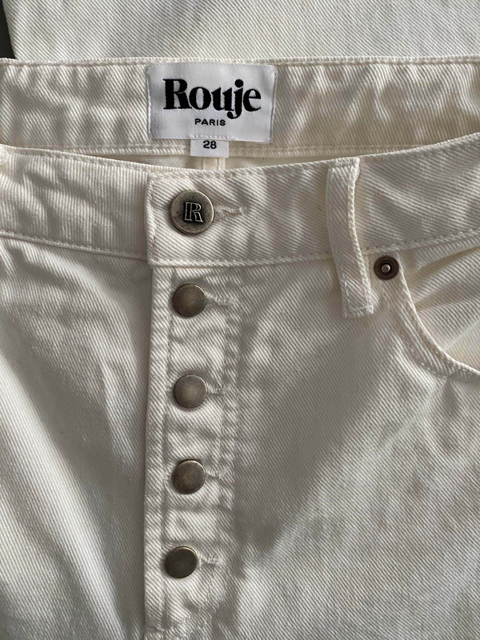 ROUJE Ecru Jeans W28