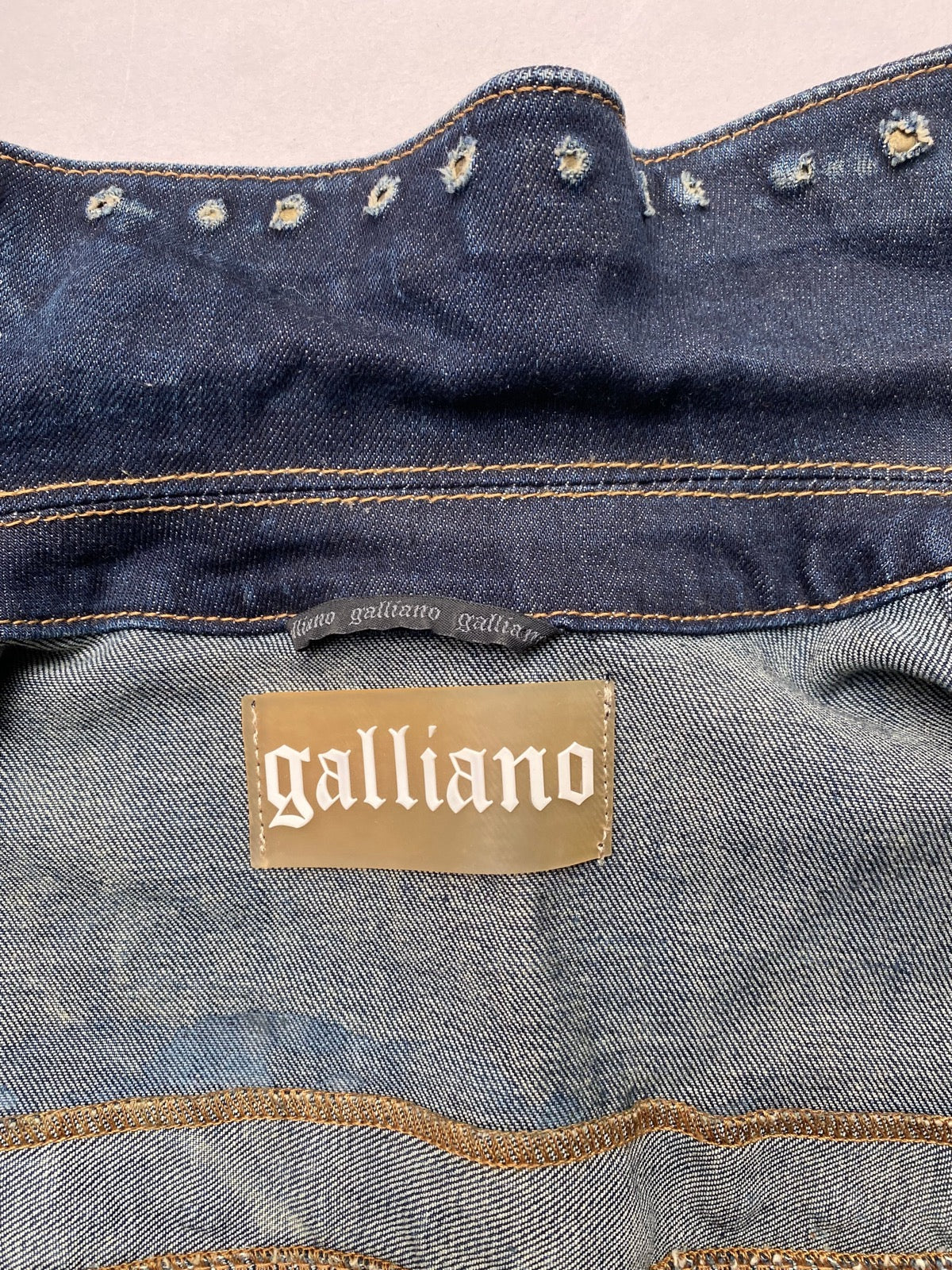 GALLIANO Denim Jacket Size M-L