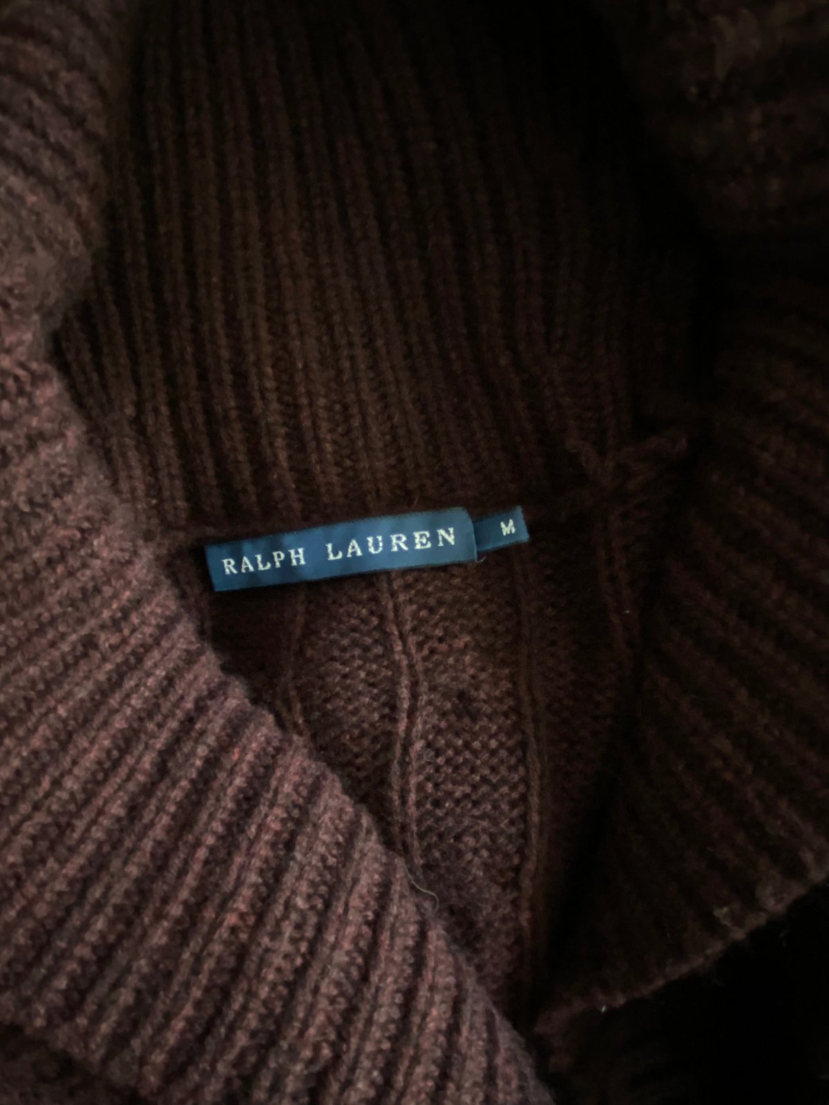 RALPH LAUREN Wool Cashmere Cardigan Size M