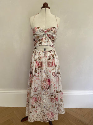 Preloved floral print Zimmermann dress