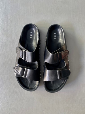 IRO Leather Slides Size 40