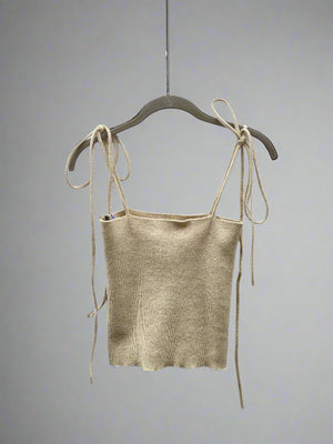EXTREME CASHMERE Tie Strap Camisole