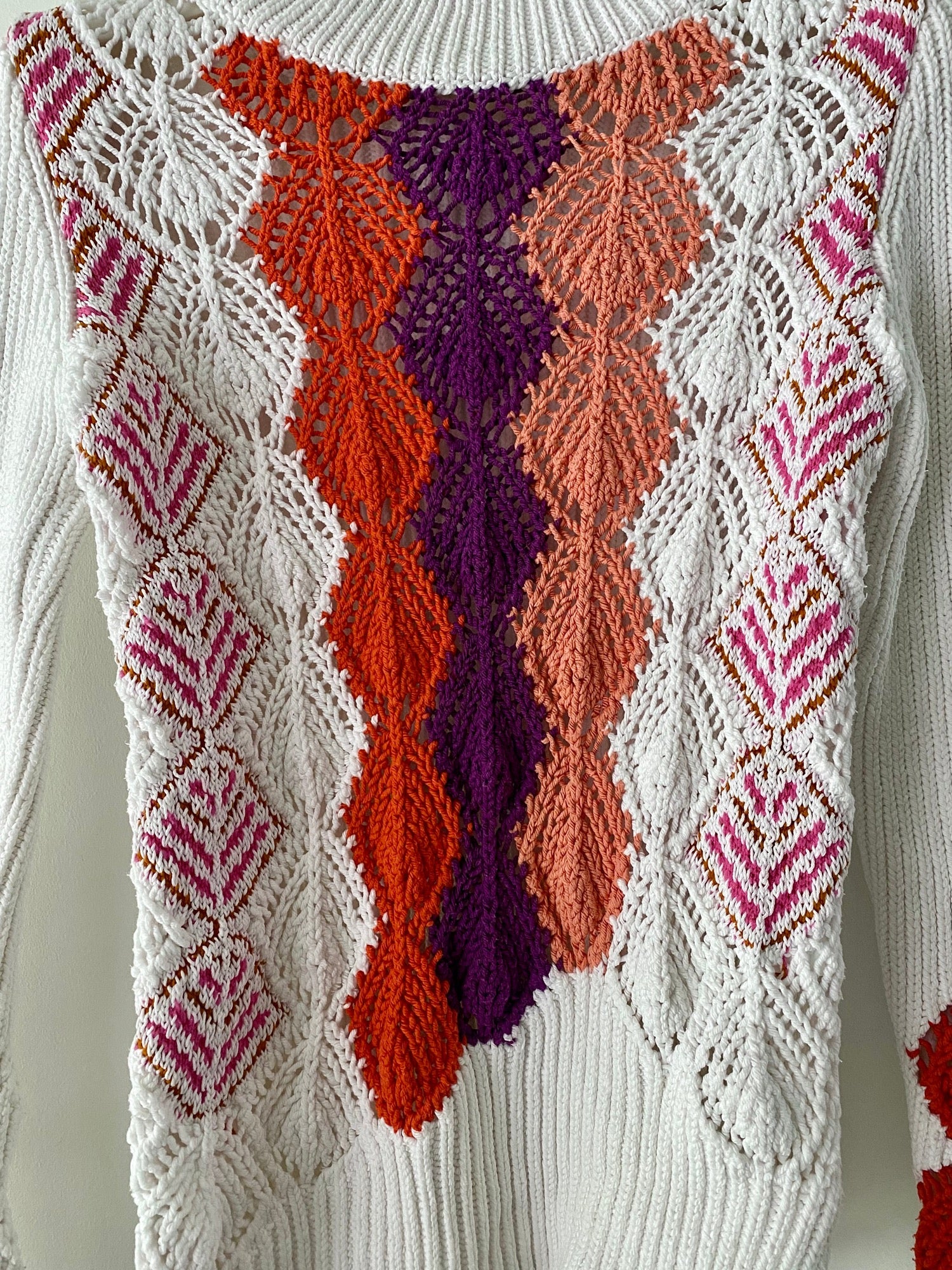 PETER PILOTTO Crochet Jumper Size XS