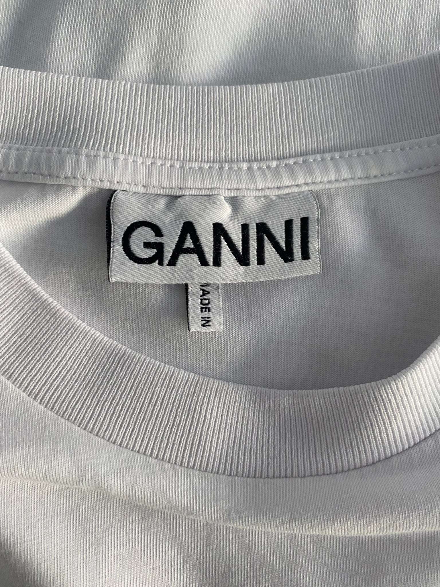 GANNI Peach T-shirt XS