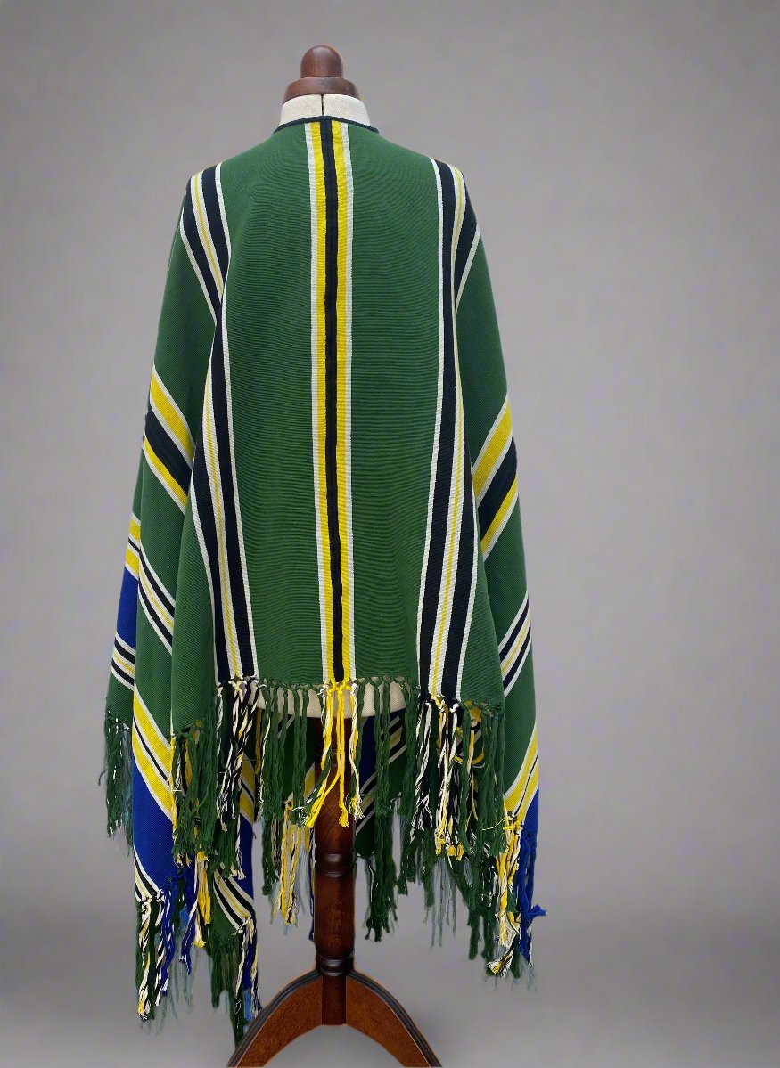 COLVILLE Fringed Poncho