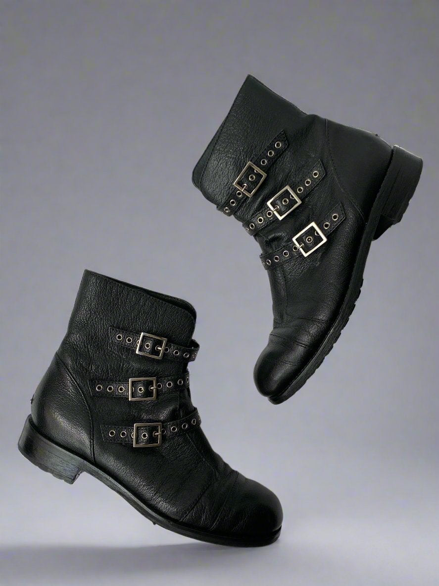 JIMMY CHOO Biker Boots Size – - Main Image