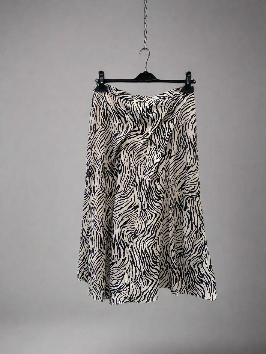 ISABEL MARANT Silk Midi Skirt UK12