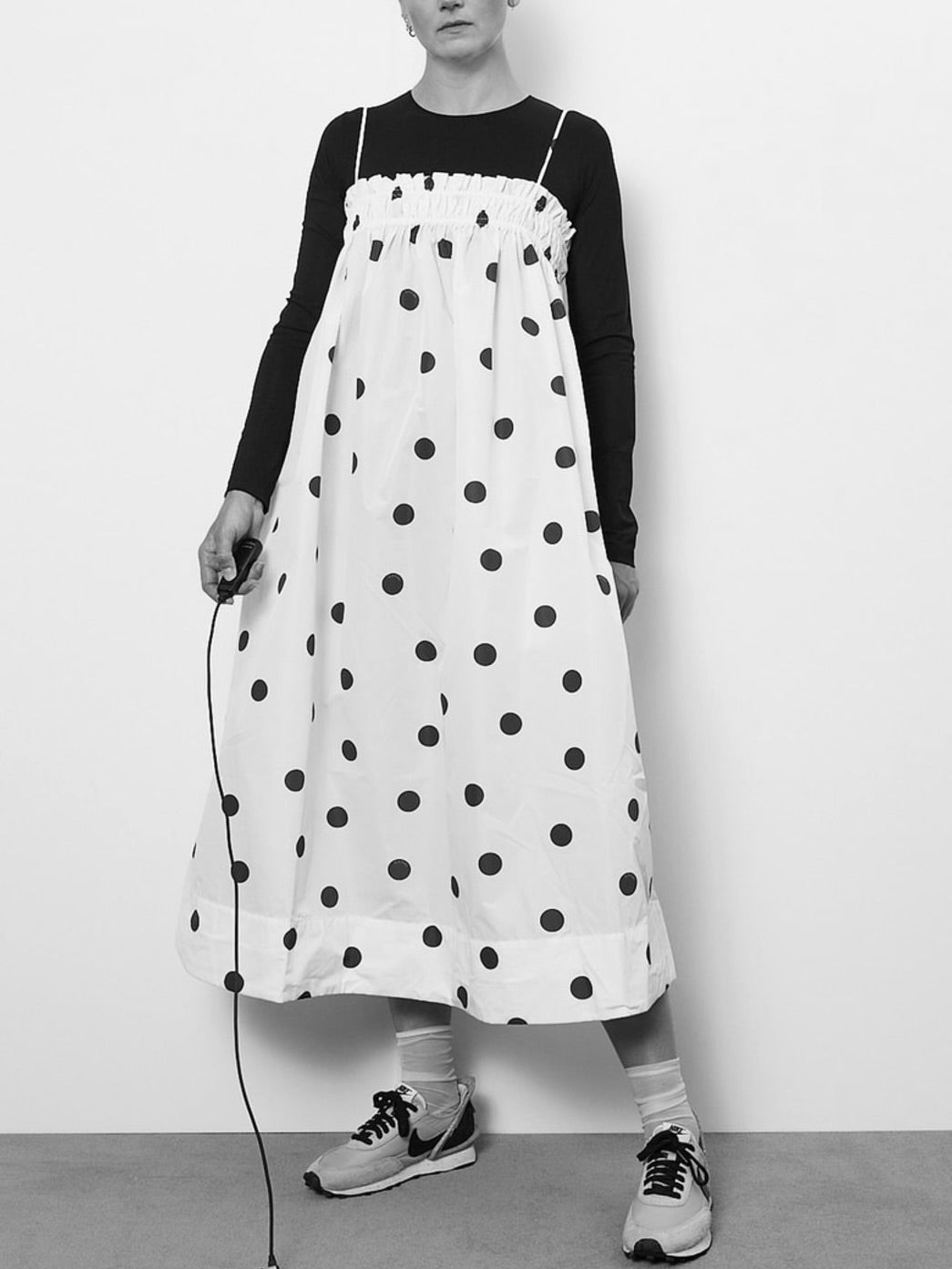 GANNI Polkadot Dress UK4-6