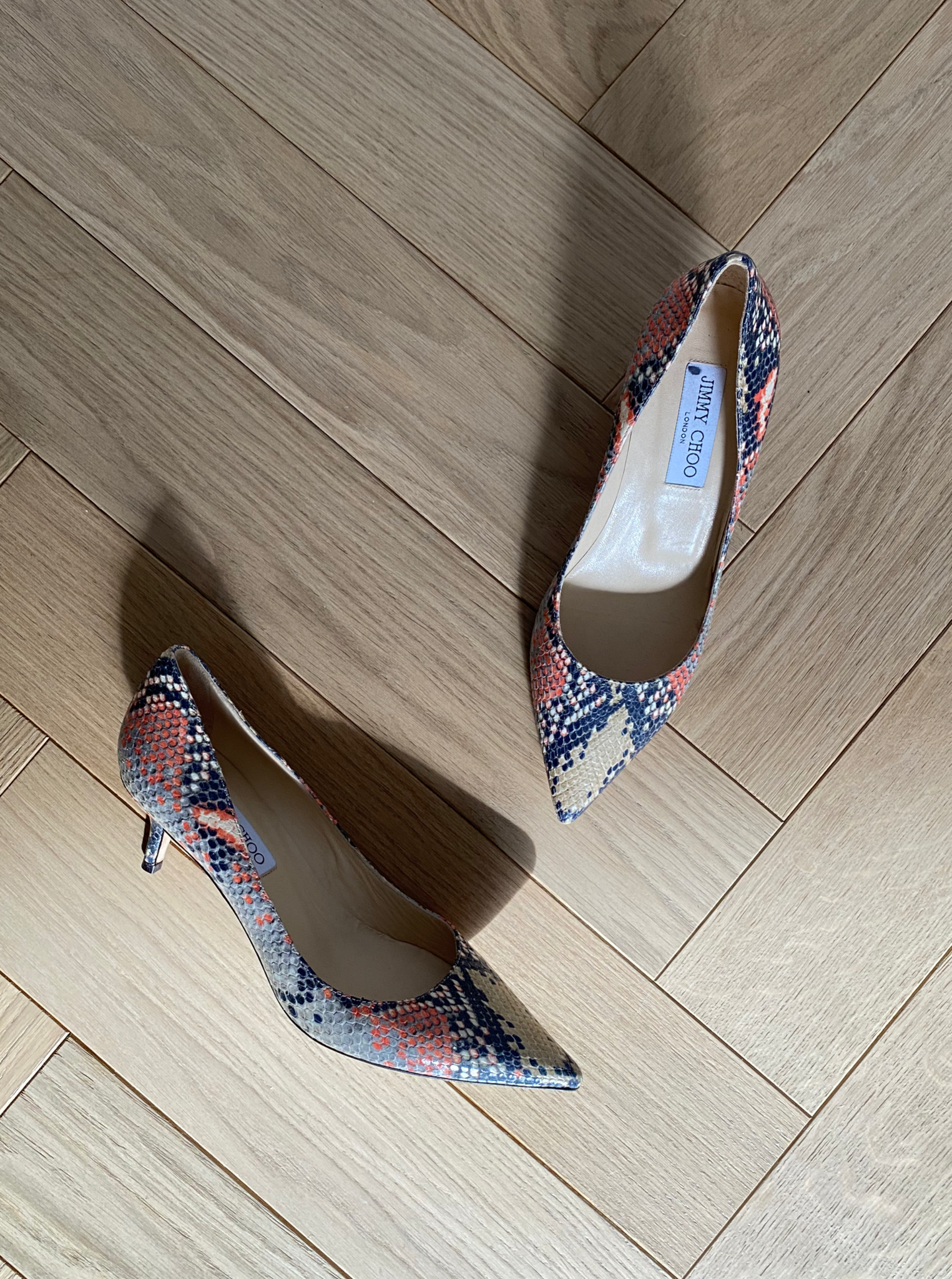 JIMMY CHOO Leather Heels Size 37