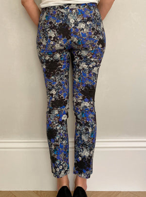 ERDEM Floral Trousers UK8