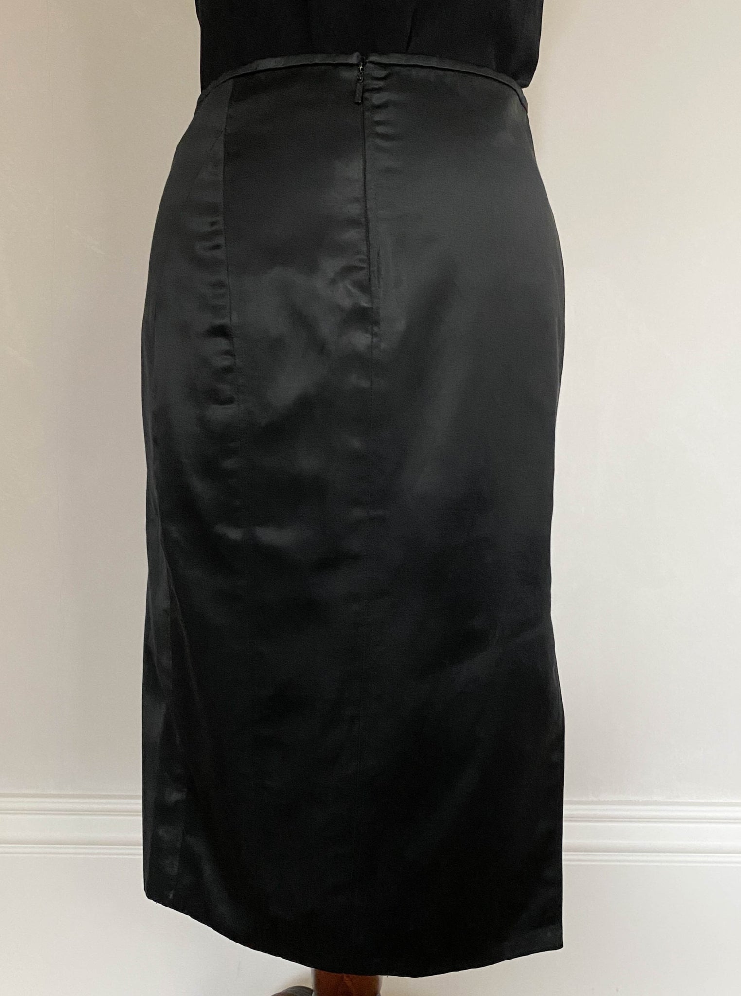 GUCCI Satin Pencil Skirt UK6