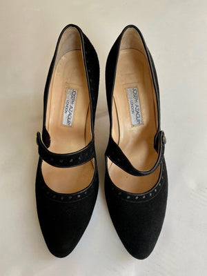 JOSEPH AZAGURY Suede Heels Size 39.5