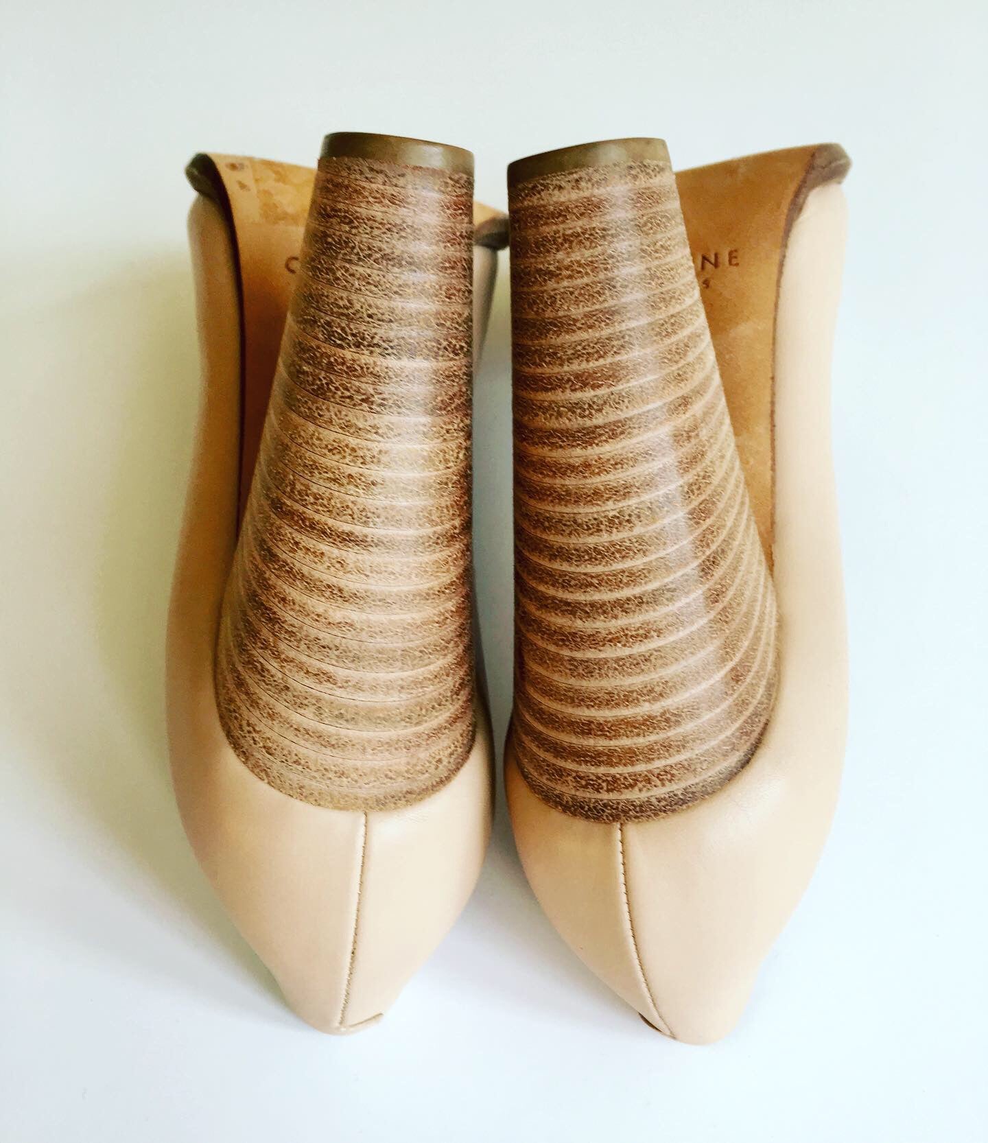 CELINE Leather Heels Size 36