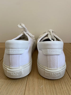 SAINT LAURENT Canvas Trainers Size 41