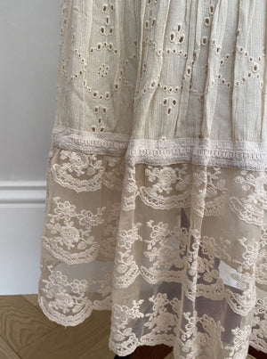 LAURA ASHLEY Lace Skirt UK10