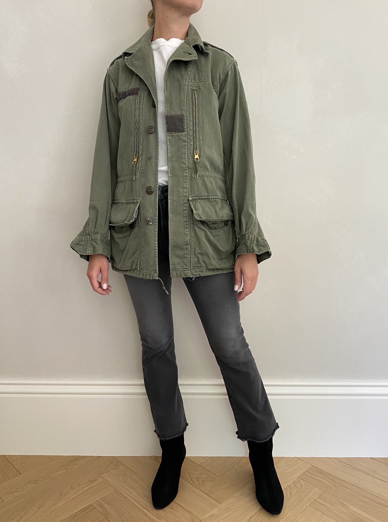 Vintage Military Jacket M