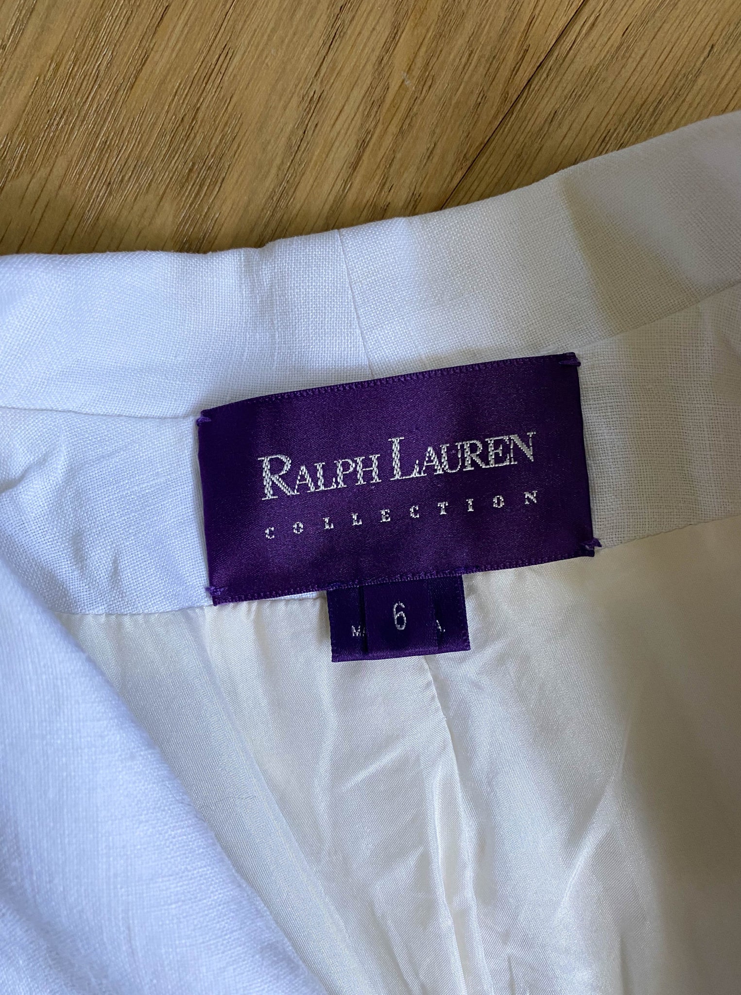 RALPH LAUREN Linen Jacket UK10