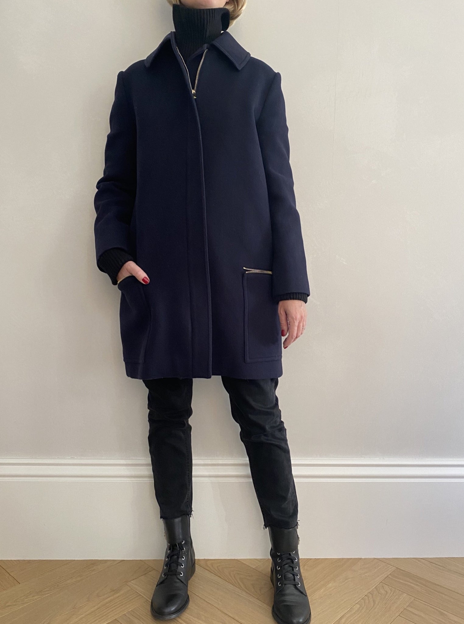 STELLA MCCARTNEY Wool Coat UK8