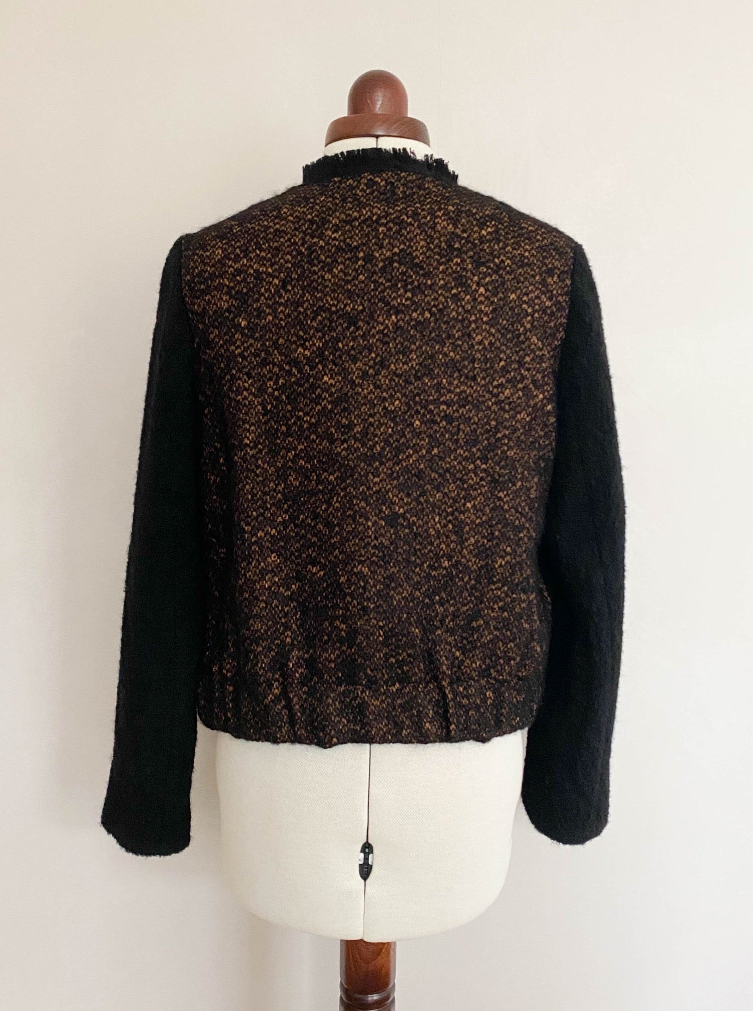 VANESSA BRUNO Tweed Jacket Size UK 10-12